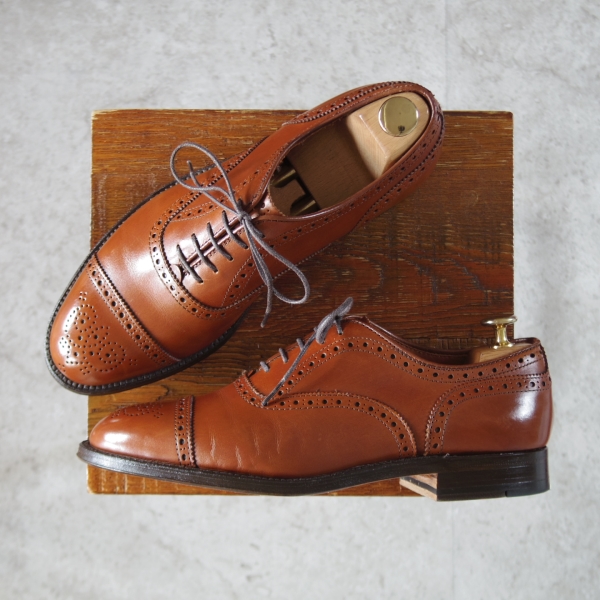 alden×Brogue スエードシューズ オールデン ALDEN 】 オールデン 31501 Full Brogue Derby オールソール