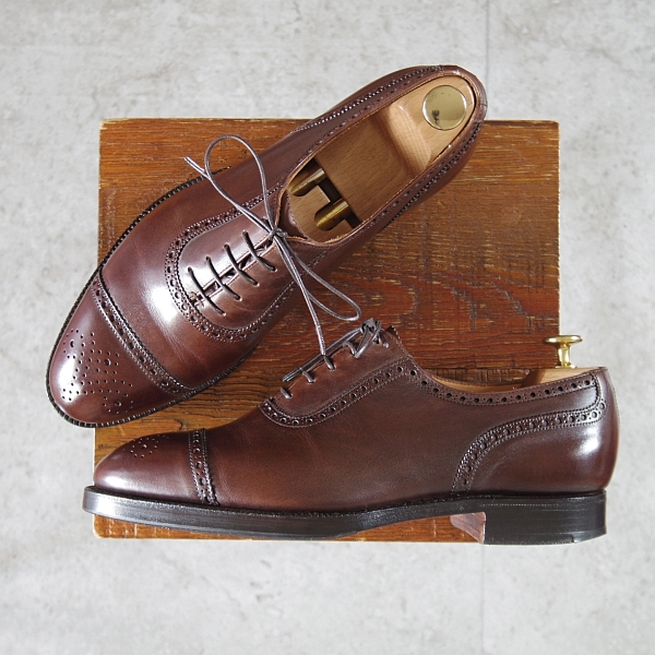 ロイドフットウェア/SAVOY/セミブローグ/濃茶/7.5E_20251109