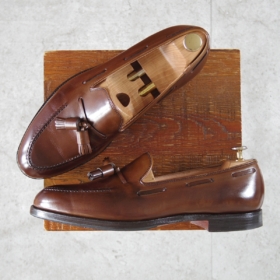 クロケット&ジョーンズ/キャベンディッシュ3/タッセルローファー/濃茶/8.5E_20251121