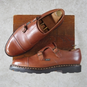 パラブーツ/ウィリアム/ダブルモンク/茶/7.5_20251125