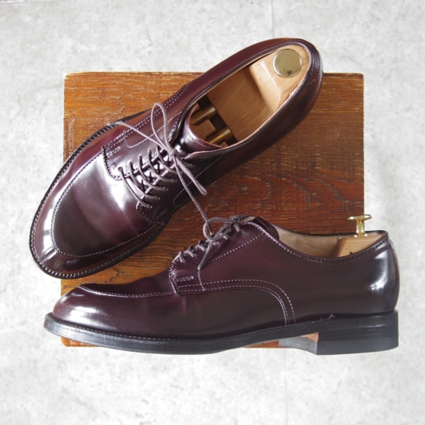 オールデン/54321/Vチップ/コードバン赤茶/8D_20251206