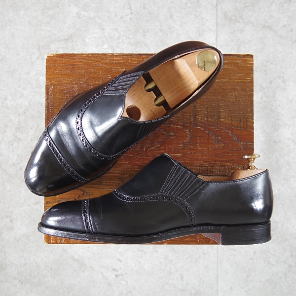 ロイドフットウェア/ENDELL/サイドエラスティック/黒/7D_20251215