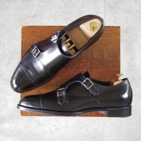 三陽山長/源四郎/ダブルモンク/黒/7.5_20251221