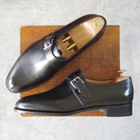 ジョンロブ/MATTA/モンクストラップ/黒/8.5E_20251224