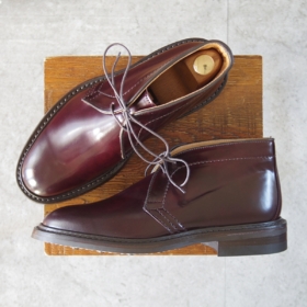 トリッカーズ/M7384/チャッカブーツ/コードバン/赤茶/7_20251226