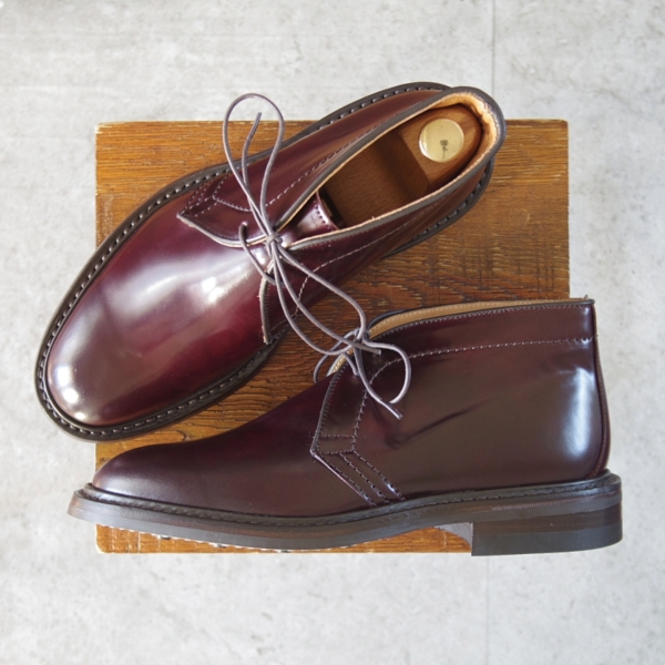 トリッカーズ/M7384/チャッカブーツ/コードバン/赤茶/7_20251226