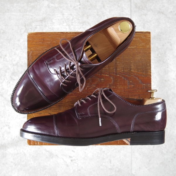 オールデン/2160/ストレートチップ/コードバン赤茶/8.5D_20260115