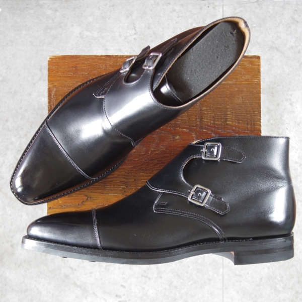 クロケット&ジョーンズ/CAMBERLEY/ダブルモンクブーツ/黒/9.5E_20260120