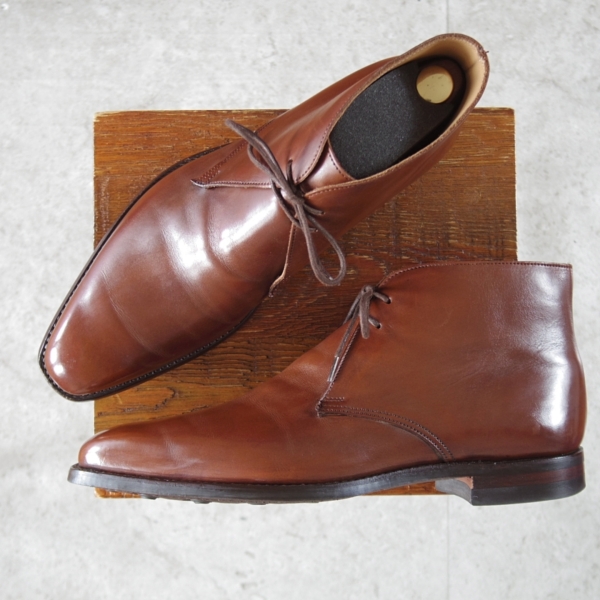 クロケット&ジョーンズ/ TETBURY/チャッカブーツ/茶/8E_20260122