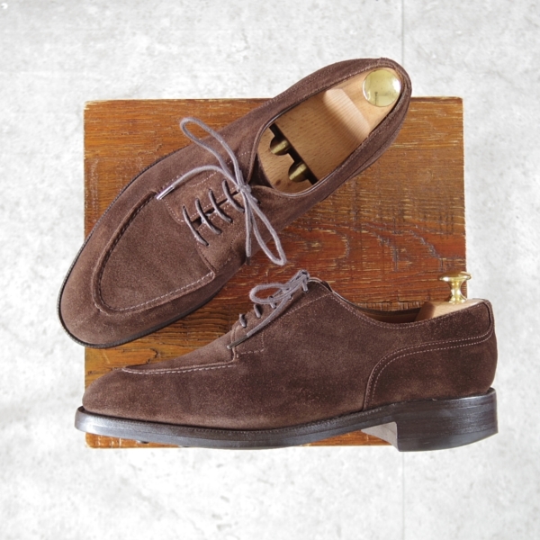 エドワードグリーン/ドーバー/Uチップ/スエード/濃茶/6E_20260126