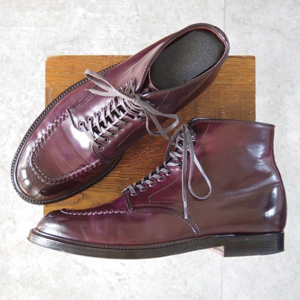 オールデン/40508H/インディーブーツ/コードバン赤茶/9D_20260206