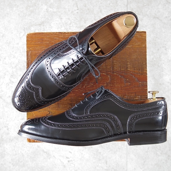 アレンエドモンズ/McAllister/フルブローグ/黒/10D_20260208