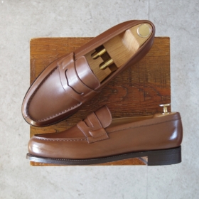 JMウエストン/180/コインローファー/ロシアンカーフ/茶/6.5E_20260214