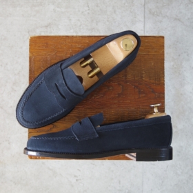 オールデン/62444F/コインローファー/スエード紺/6.5D_20260219