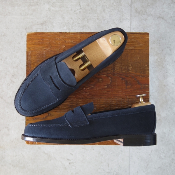 オールデン/62444F/コインローファー/スエード紺/6.5D_20260219