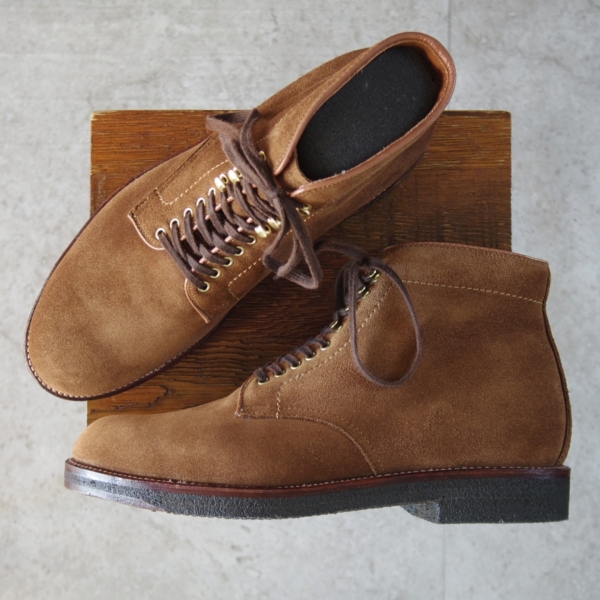 オールデン/09187/マンソンブーツ/スエード茶/8.5D_20260225