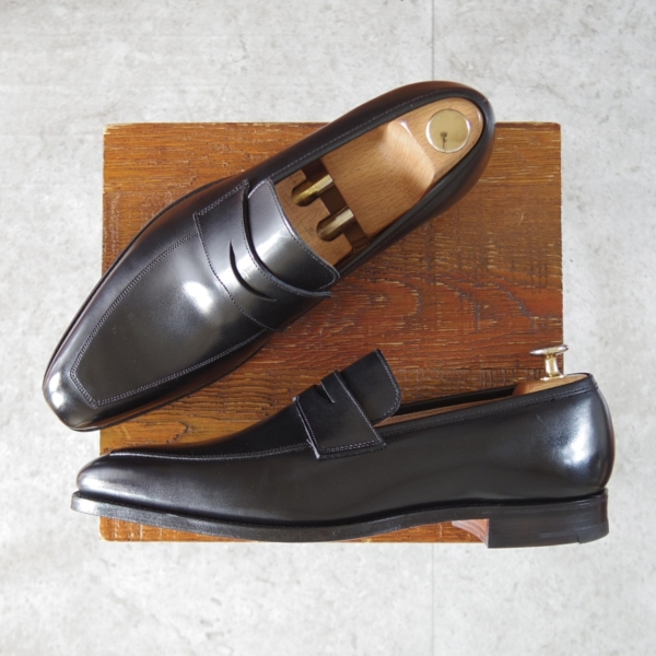 クロケット&ジョーンズ/MERTON/コインローファー/黒/7E_20260304