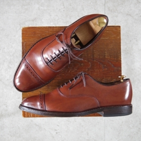 アレンエドモンズ/Fifth Avenue/パンチドキャップトゥ/茶/7EEE_20260407