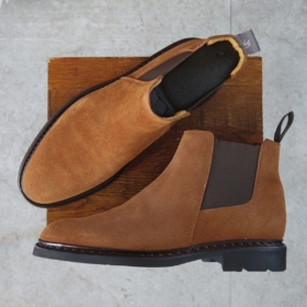 パラブーツ/CHAMFORT/サイドゴアブーツ/スエード/茶/7_20260413