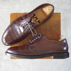 オールデン/ブルックスブラザーズ別注/プレーントゥ/コードバン赤茶/10D_20260415